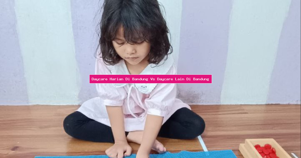 Daycare Harian Di Bandung Vs Daycare Lain Di Bandung