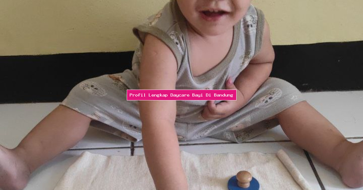 Profil Lengkap Daycare Bayi Di Bandung