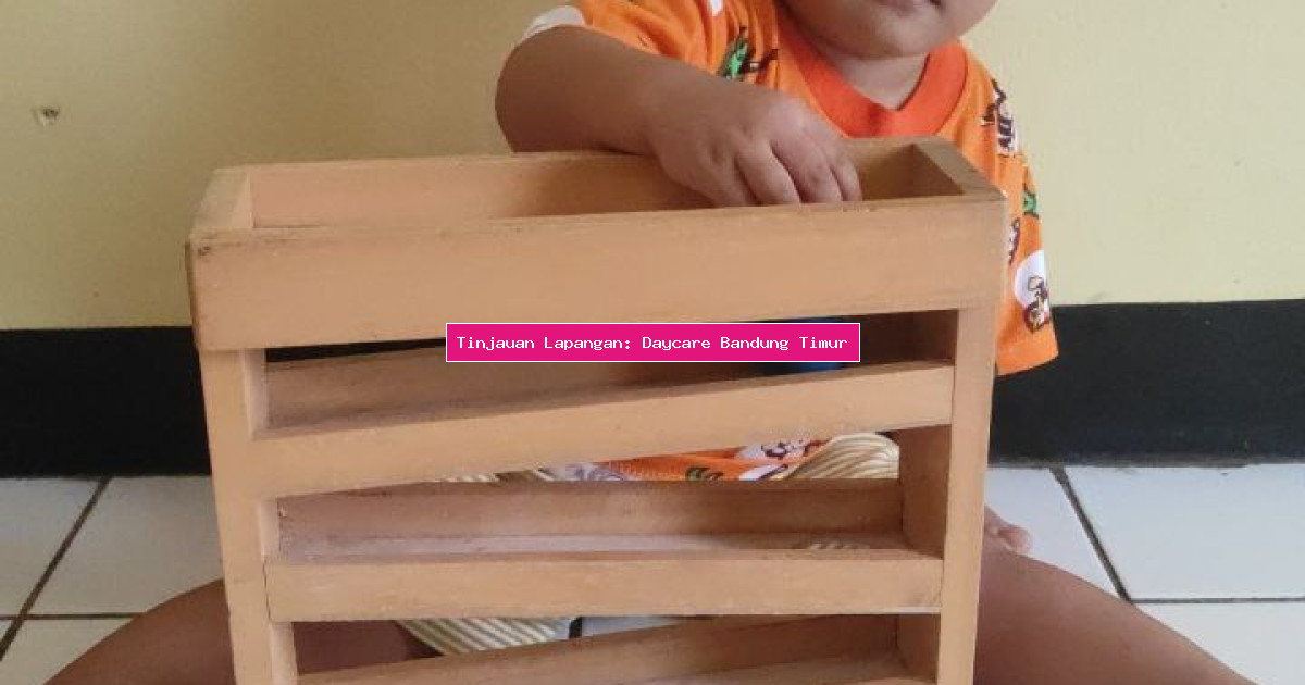 Tinjauan Lapangan: Daycare Bandung Timur