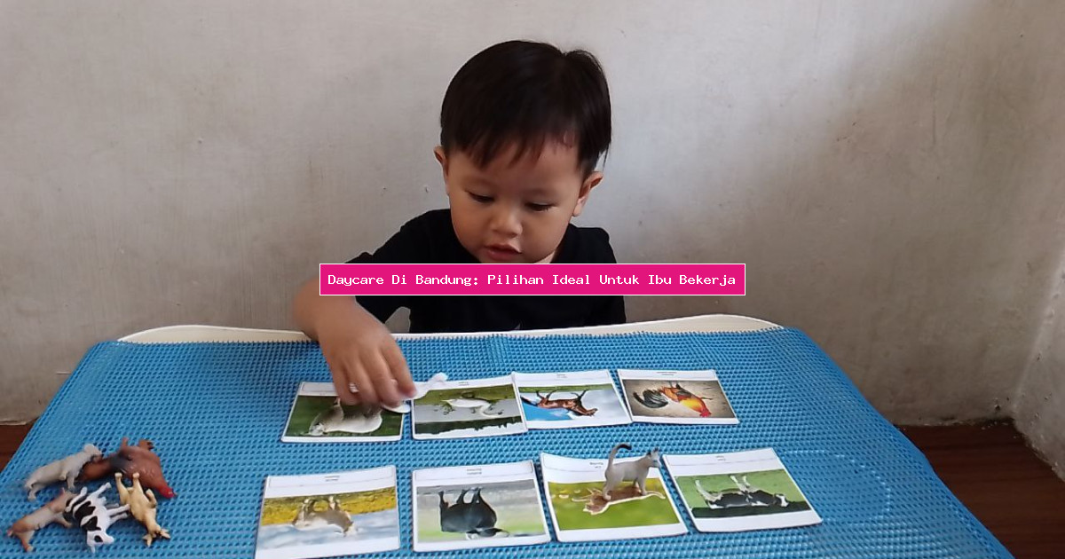 Daycare Di Bandung: Pilihan Ideal Untuk Ibu Bekerja